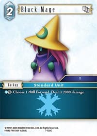Black Mage (7-028C) - Opus VII - Final Fantasy TCG card