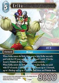 Kefka - Opus VII - Final Fantasy TCG card