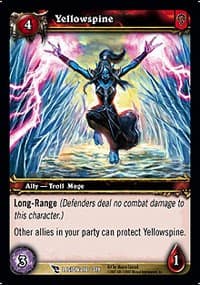 Yellowspine - March of the Legion - WoW card