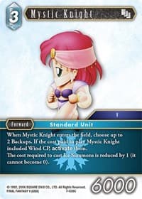 Mystic Knight (7-039C) - Opus VII - Final Fantasy TCG card