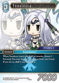 Yunalesca - Opus VII - Final Fantasy TCG card