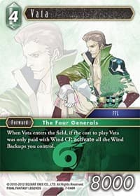 Vata - Opus VII - Final Fantasy TCG card
