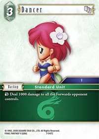 Dancer - Opus VII - Final Fantasy TCG card