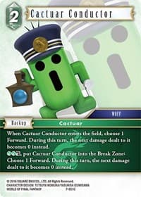 Cactuar Conductor - Opus VII - Final Fantasy TCG card