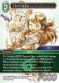 Chelinka - Opus VII - Final Fantasy TCG card