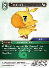 Chocobo - Opus VII - Final Fantasy TCG card