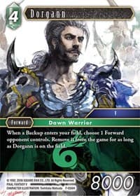 Dorgann - Opus VII - Final Fantasy TCG card