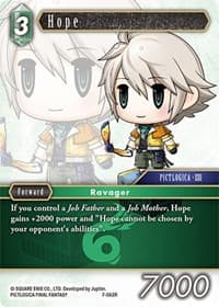 Hope - Opus VII - Final Fantasy TCG card
