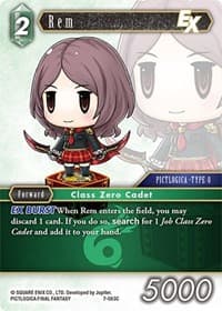 Rem EX - Opus VII - Final Fantasy TCG card
