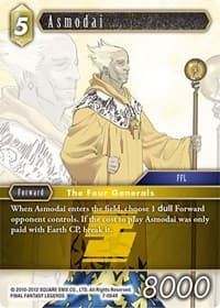 Asmodai - Opus VII - Final Fantasy TCG card