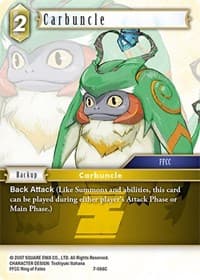 Carbuncle - Opus VII - Final Fantasy TCG card