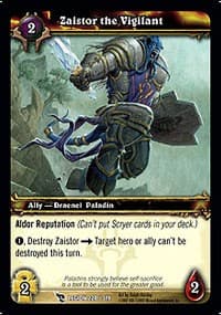 Zaistor the Vigilant - March of the Legion - WoW card