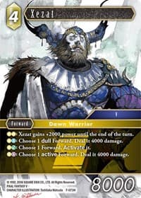 Xezat - Opus VII - Final Fantasy TCG card