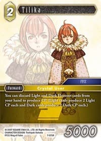 Tilika - Opus VII - Final Fantasy TCG card
