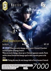 Noctis EX (2nd Anniversary) - FF: Promo Cards - Final Fantasy TCG card