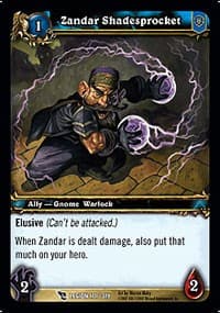 Zandar Shadesprocket - March of the Legion - WoW card