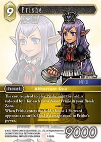 Prishe - Opus VII - Final Fantasy TCG card