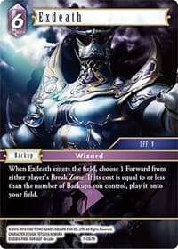 Exdeath - Opus VII - Final Fantasy TCG card