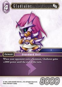 Gladiator - Opus VII - Final Fantasy TCG card