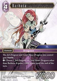 Barbara - Opus VII - Final Fantasy TCG card