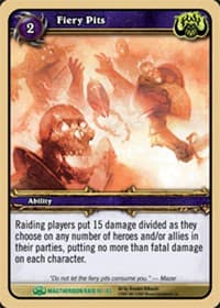 Fiery Pits - Magtheridon's Lair - WoW card