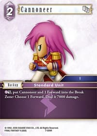 Cannoneer - Opus VII - Final Fantasy TCG card