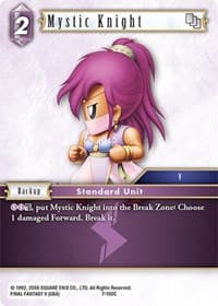 Mystic Knight (7-100C) - Opus VII - Final Fantasy TCG card