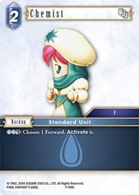 Chemist - Opus VII - Final Fantasy TCG card