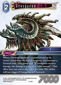 Geosgaeno - Opus VII - Final Fantasy TCG card