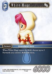 White Mage - Opus VII - Final Fantasy TCG card