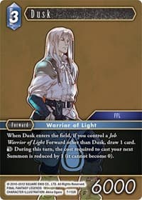 Dusk - Opus VII - Final Fantasy TCG card