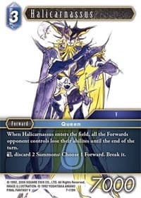 Halicarnassus - Opus VII - Final Fantasy TCG card