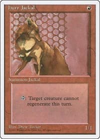 Hurr Jackal - Fourth Edition - Magic: The Gathering card