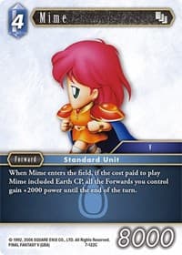 Mime - Opus VII - Final Fantasy TCG card