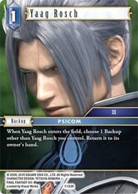 Yaag Rosch - Opus VII - Final Fantasy TCG card