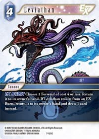Leviathan EX - Opus VII - Final Fantasy TCG card