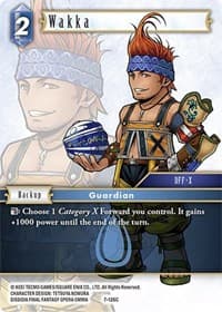 Wakka - Opus VII - Final Fantasy TCG card