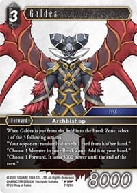 Galdes - Opus VII - Final Fantasy TCG card