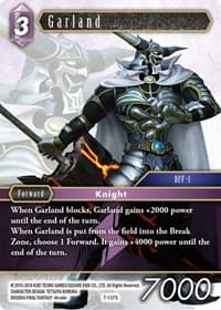 Garland - Opus VII - Final Fantasy TCG card