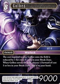 Golbez - Opus VII - Final Fantasy TCG card