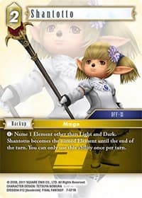 Shantotto - Opus VII - Final Fantasy TCG card