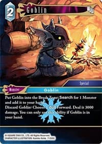 Goblin - Opus VII - Final Fantasy TCG card