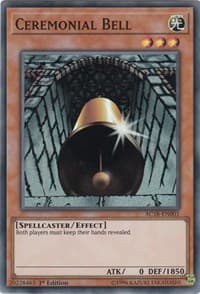 Ceremonial Bell - Advent Calendar 2018 - YuGiOh card