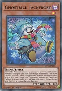 Ghostrick Jackfrost - Advent Calendar 2018 - YuGiOh card