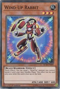 Wind-Up Rabbit - Advent Calendar 2018 - YuGiOh card