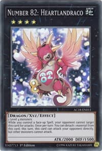 Number 82: Heartlandraco - Advent Calendar 2018 - YuGiOh card