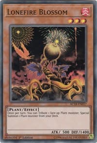 Lonefire Blossom - Advent Calendar 2018 - YuGiOh card