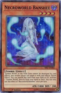 Necroworld Banshee - Structure Deck: Zombie Horde - YuGiOh card