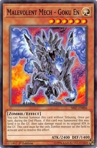 Malevolent Mech - Goku En - Structure Deck: Zombie Horde - YuGiOh card
