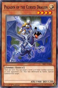Paladin of the Cursed Dragon - Structure Deck: Zombie Horde - YuGiOh card